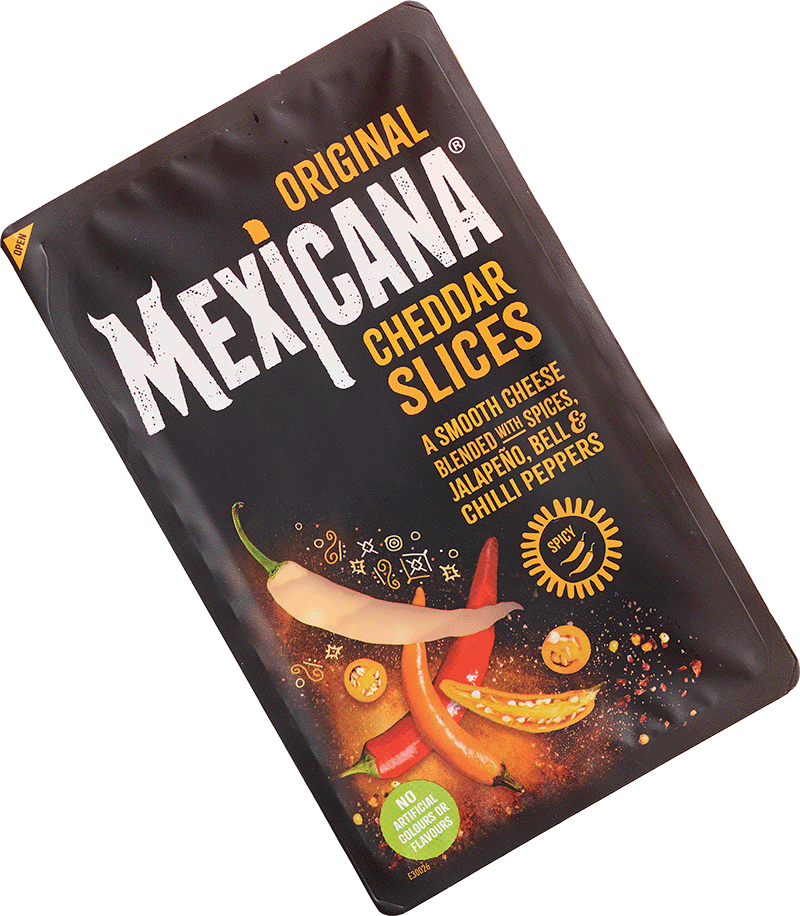Mexicana® cheddar cheese slices